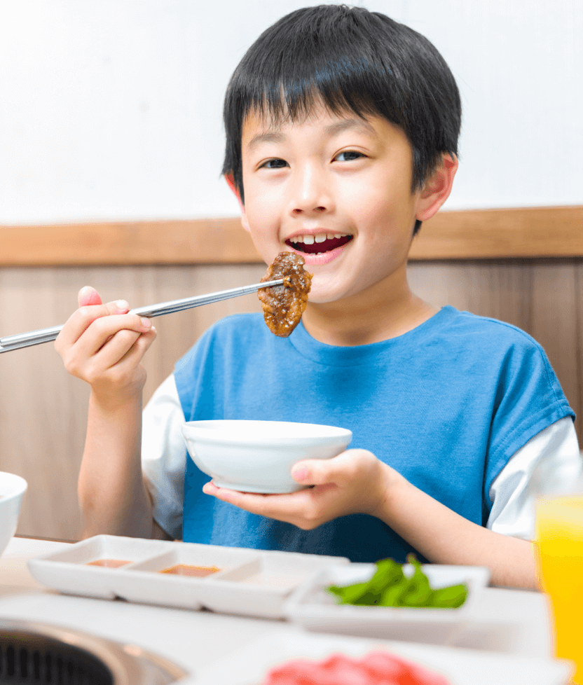焼肉 子ども