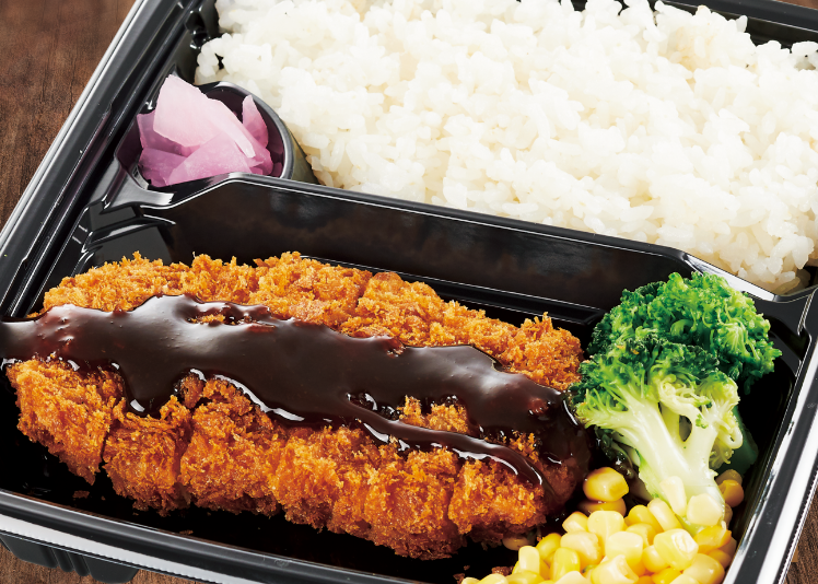 三元豚のロースかつ弁当