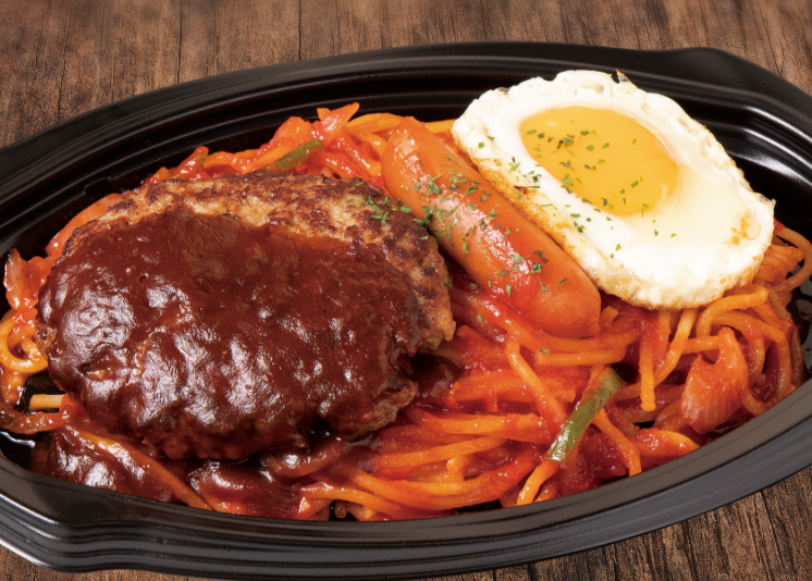 洋食屋さんのナポリタン＆ハンバーグ