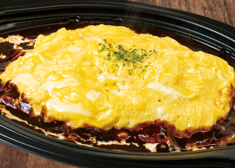 とろ～り卵のオムライス【リッチデミグラスソース】